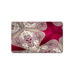 Morocco Motif Pattern Travel Magnet (Name Card) Front