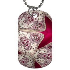 Morocco Motif Pattern Travel Dog Tag (two Sides) by Nexatart