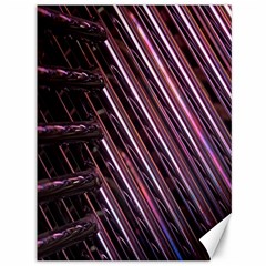 Metal Tube Chair Stack Stacked Canvas 36  X 48   by Nexatart