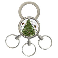 New Year S Eve New Year S Day 3-ring Key Chains by Nexatart