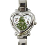 New Year S Eve New Year S Day Heart Italian Charm Watch Front