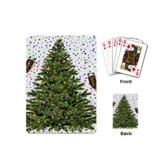 New Year S Eve New Year S Day Playing Cards (mini)  by Nexatart