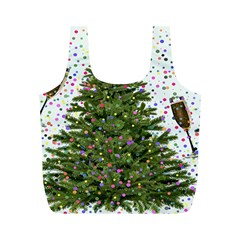 New Year S Eve New Year S Day Full Print Recycle Bags (M) 