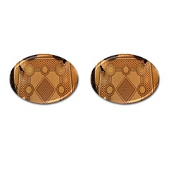 Mosaic The Elaborate Floor Pattern Of The Sydney Queen Victoria Building Cufflinks (oval) by Nexatart