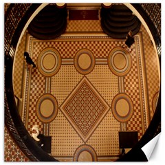 Mosaic The Elaborate Floor Pattern Of The Sydney Queen Victoria Building Canvas 12  X 12   by Nexatart