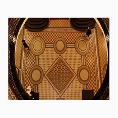 Mosaic The Elaborate Floor Pattern Of The Sydney Queen Victoria Building Small Glasses Cloth (2-side) by Nexatart