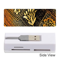 Orange Paper Patterns For Scrapbooking Memory Card Reader (stick)  by Nexatart