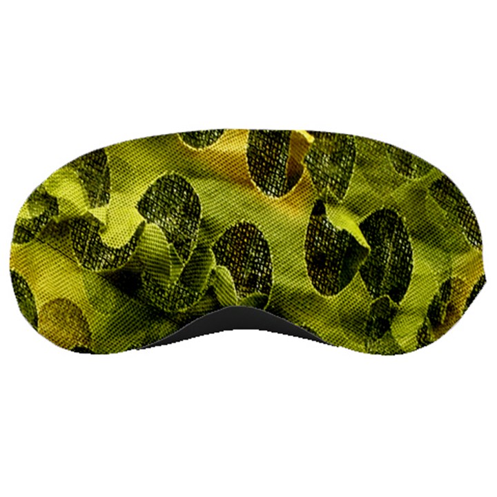 Olive Seamless Camouflage Pattern Sleeping Masks