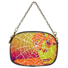 Orange Guy Spider Web Chain Purses (one Side)  by Nexatart