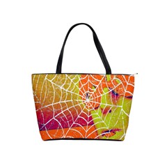 Orange Guy Spider Web Shoulder Handbags by Nexatart