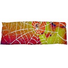 Orange Guy Spider Web Body Pillow Case Dakimakura (two Sides) by Nexatart