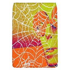 Orange Guy Spider Web Flap Covers (l)  by Nexatart