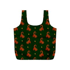 Paisley Pattern Full Print Recycle Bags (s)  by Nexatart