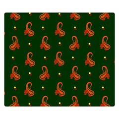 Paisley Pattern Double Sided Flano Blanket (small)  by Nexatart