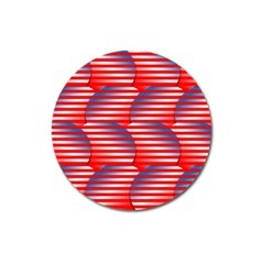 Patriotic  Magnet 3  (round) by Nexatart