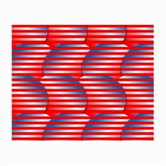 Patriotic  Small Glasses Cloth by Nexatart