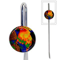 Parakeet Colorful Bird Animal Book Mark by Nexatart