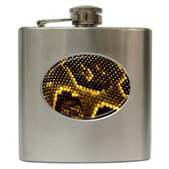 Pattern Skins Snakes Hip Flask (6 Oz) by Nexatart