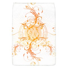 Orange Swirls Flap Covers (s)  by SheGetsCreative