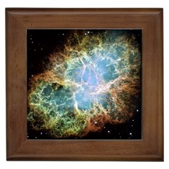 Crab Nebula Framed Tiles