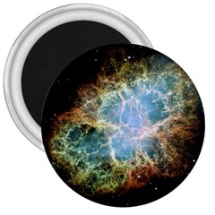 Crab Nebula 3  Magnets by SheGetsCreative