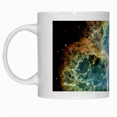 Crab Nebula White Mugs