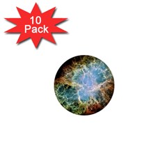 Crab Nebula 1  Mini Buttons (10 Pack)  by SheGetsCreative