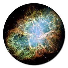 Crab Nebula Magnet 5  (round) by SheGetsCreative