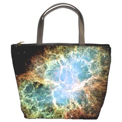 Crab Nebula Bucket Bags by SheGetsCreative