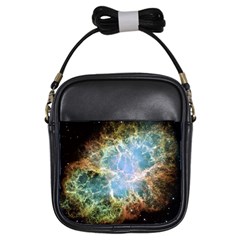 Crab Nebula Girls Sling Bags by SheGetsCreative