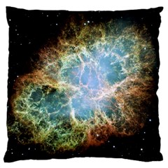 Crab Nebula Large Flano Cushion Case (two Sides)