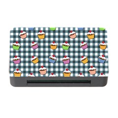 Cupcakes Plaid Pattern Memory Card Reader With Cf by Valentinaart