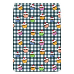 Cupcakes Plaid Pattern Flap Covers (l)  by Valentinaart