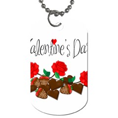 Valentine s Day Gift Dog Tag (one Side) by Valentinaart