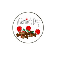 Valentine s Day Gift Hat Clip Ball Marker (4 Pack) by Valentinaart