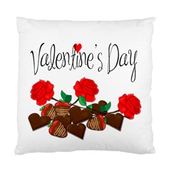 Valentine s Day Gift Standard Cushion Case (one Side) by Valentinaart