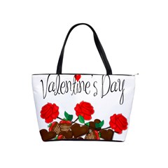 Valentine s Day Gift Shoulder Handbags by Valentinaart