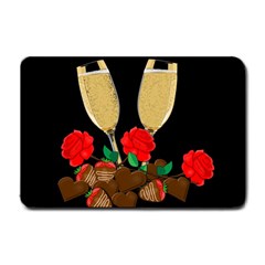 Valentine s Day Design Small Doormat  by Valentinaart