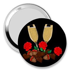 Valentine s Day Design 3  Handbag Mirrors by Valentinaart