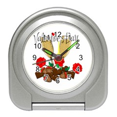 Valentine s Day Romantic Design Travel Alarm Clocks by Valentinaart