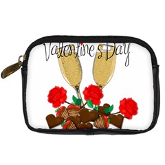 Valentine s Day Romantic Design Digital Camera Cases by Valentinaart