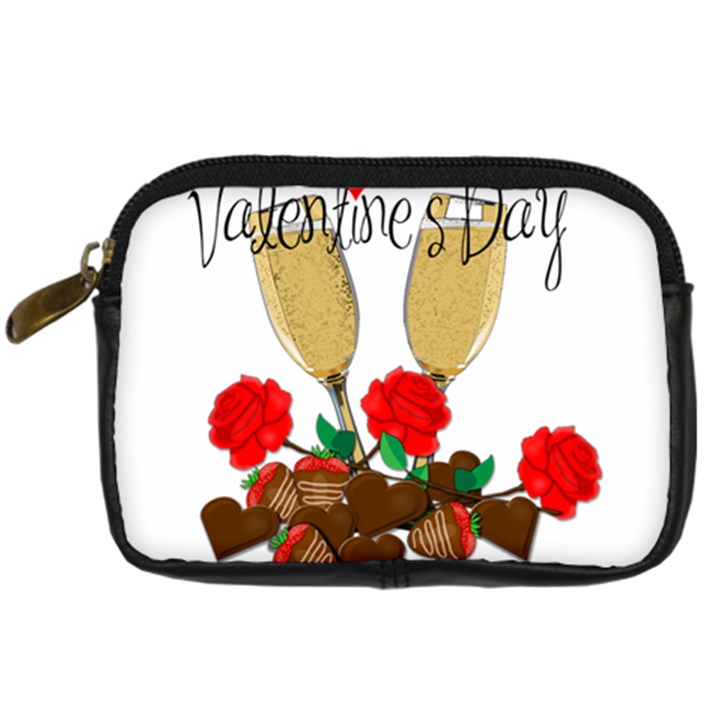 Valentine s day romantic design Digital Camera Cases