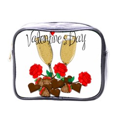 Valentine s Day Romantic Design Mini Toiletries Bags by Valentinaart