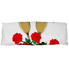 Valentine s Day Romantic Design Body Pillow Case (dakimakura) by Valentinaart