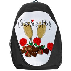 Valentine s Day Romantic Design Backpack Bag by Valentinaart