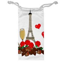 Romance In Paris Jewelry Bag by Valentinaart