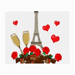 Romance In Paris Small Glasses Cloth (2-side)