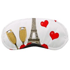 Romance In Paris Sleeping Masks by Valentinaart