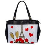 Romance in Paris Office Handbags Front