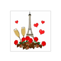 Romance In Paris Satin Bandana Scarf by Valentinaart